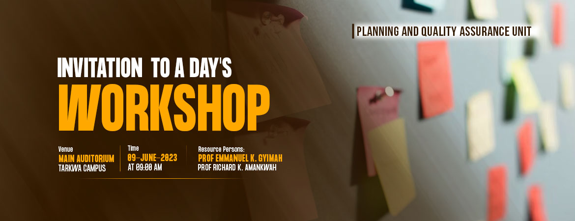 Planning-and-Quality-Assurance-Unit--workshop